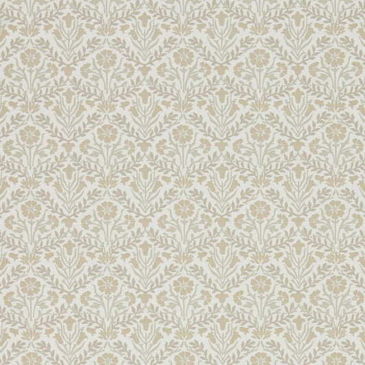Morris & Co Bellflowers Wallpaper - Linen/Cream Sample