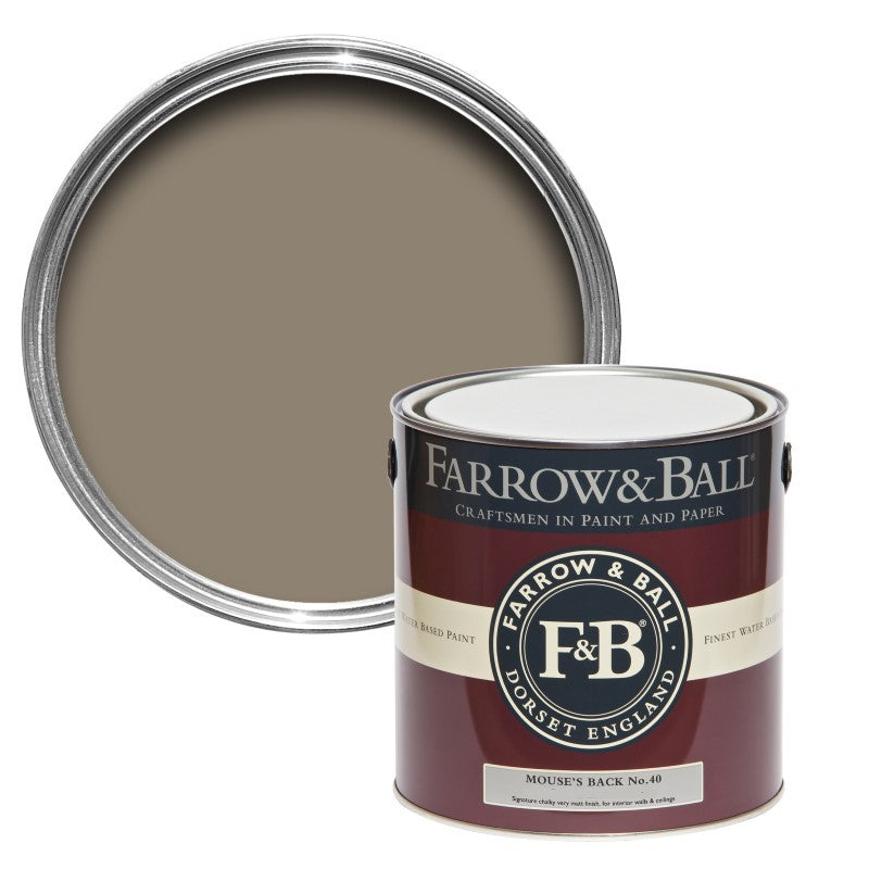 Farrow & Ball Exterior Eggshell - Designer Colour Match - Mouse's Back 2.5L