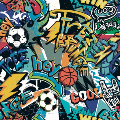 Origin Sports Graffiti Wall Mural