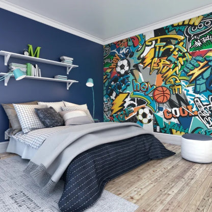 Origin Sports Graffiti Wall Mural