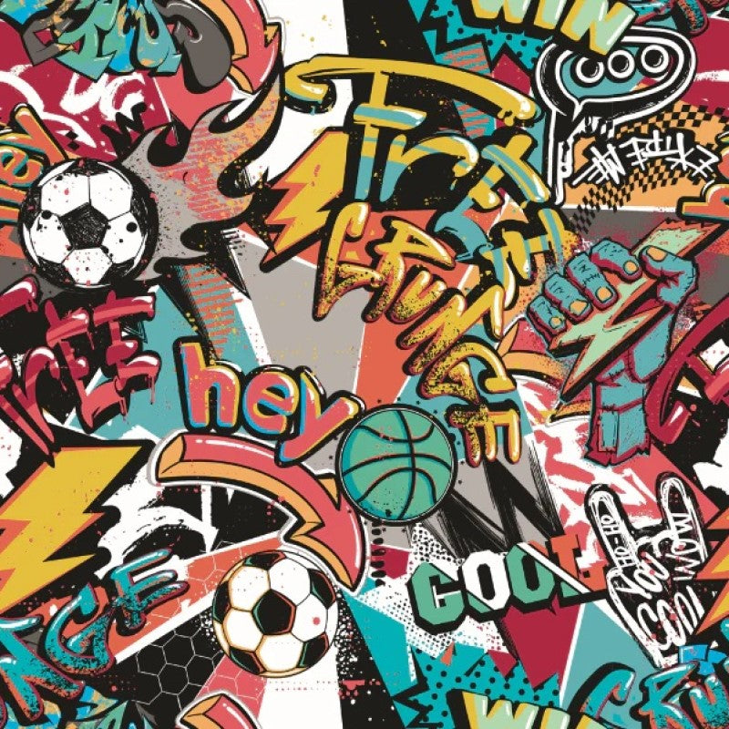 Origin Sports Graffiti Wall Mural
