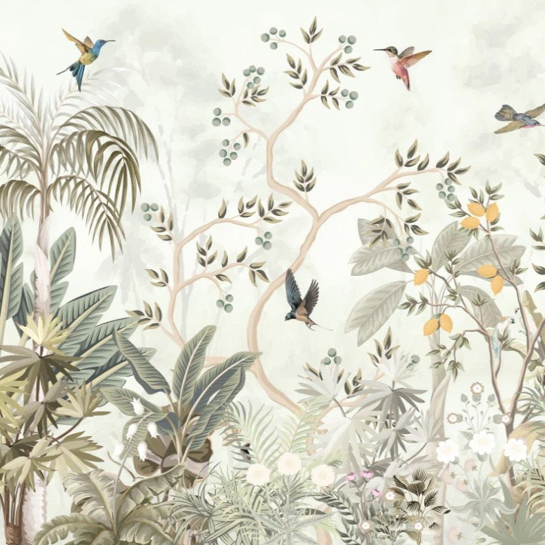 Origin Lemon Tree Forest Wall Mural