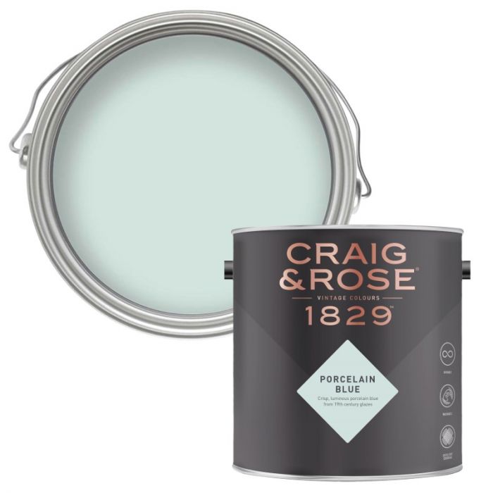 Crage Color Craig & Rose 1829 Paint - Porcelain Blue | Craig and Rose Paint ...