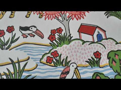 Little Greene Animal Kingdom Wallpaper