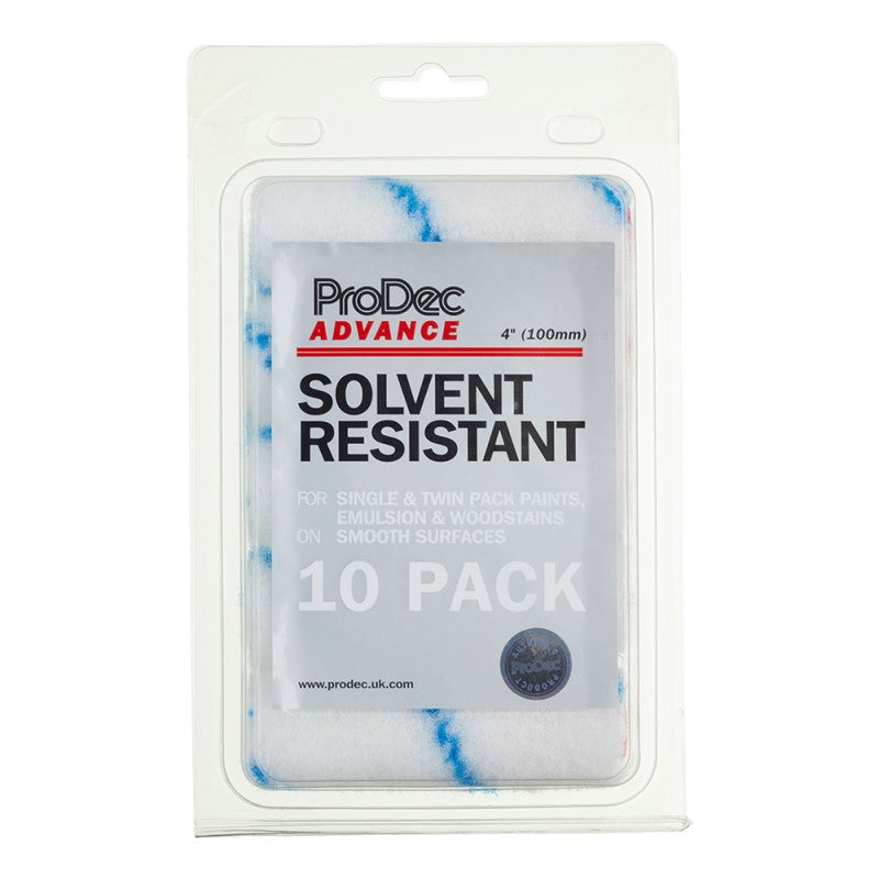 ProDec Advance Solvent Resistant 4" Mini Rollers (10 Pack)