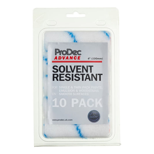 ProDec Advance Solvent Resistant 4" Mini Rollers (10 Pack)