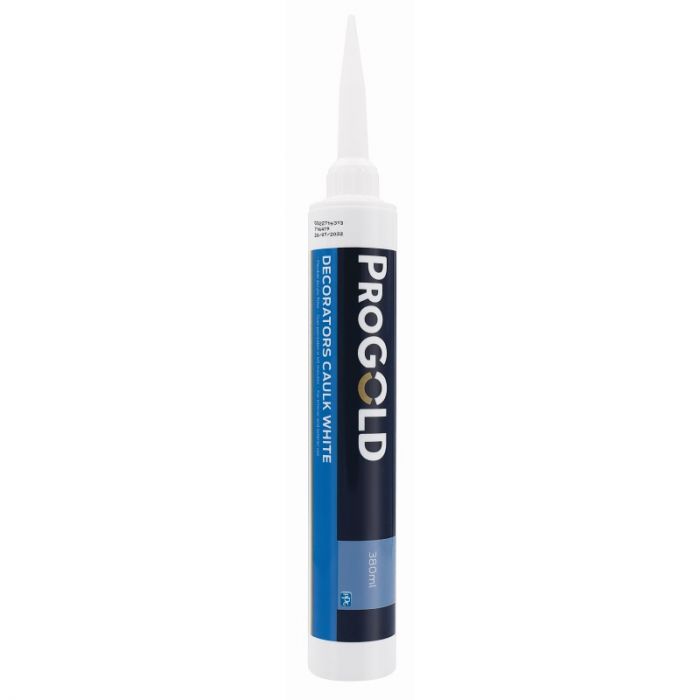 ProGold Premium Flexible Caulk - White 380ml | DCO – Decorating Centre ...