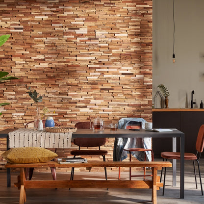 WallSupply UltraWood Teak Colorado Wall Panelling