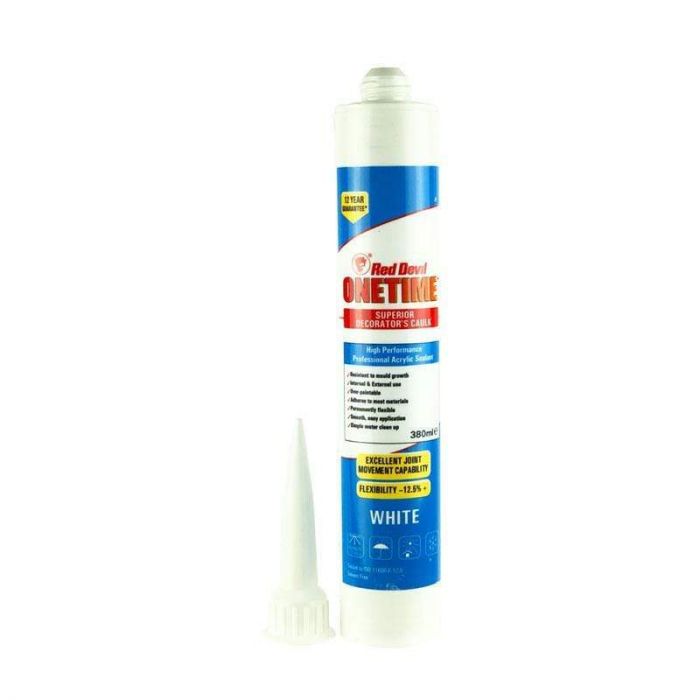 Beeline Red Devil One Time Decorator's Caulk 380ml - White – Decorating ...