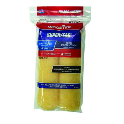 Wooster Super/Fab 6.5" Roller Sleeve - 2 Pack