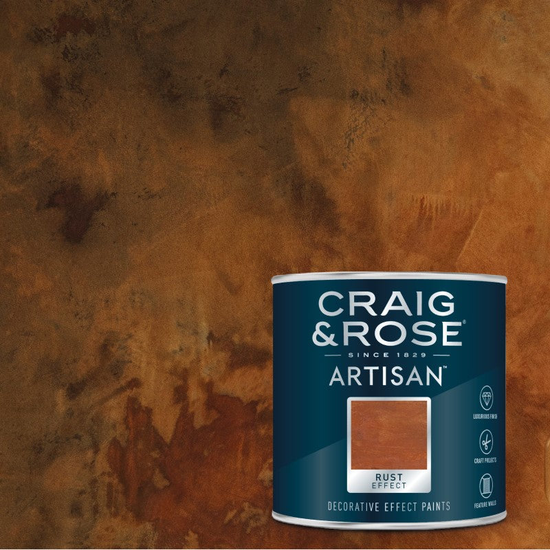 Craig & Rose Artisan Rust Effect Paint | Craig and Rose – Decorating ...