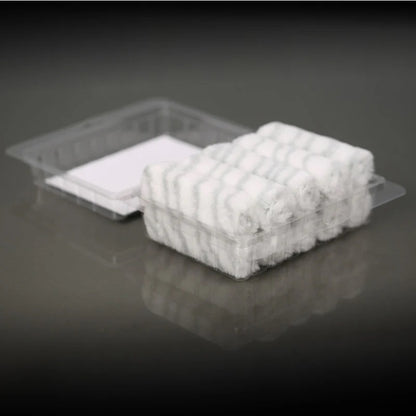 Rota Professional Silver Stripe Mini Roller Refill Sleeve 4" (100mm) 10pk