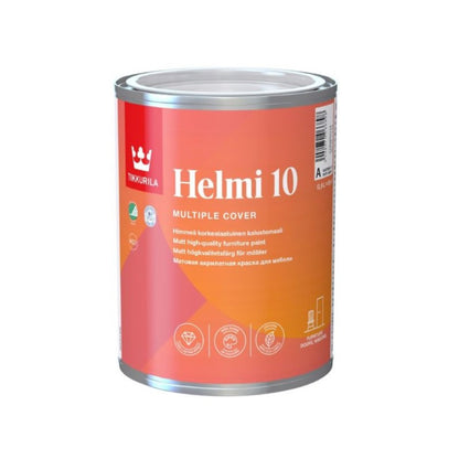 Tikkurila Helmi 10 Water-Based Matt for Woodwork - Colour Match