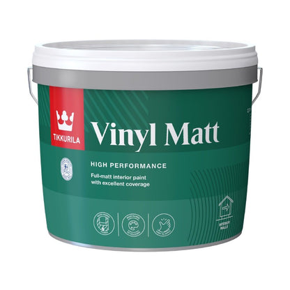 Tikkurila Vinyl Matt Emulsion for Walls & Ceilings - Colour Match