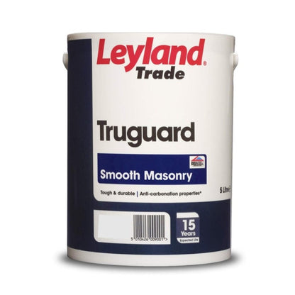 Leyland Trade Truguard Smooth Masonry - Designer Colour Match Paint - RAL7044  5L