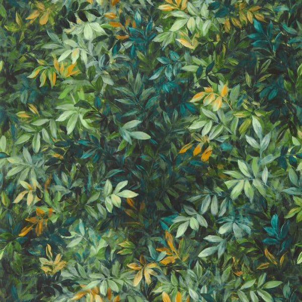Clarke & Clarke Congo Wallpaper - Forest Sample