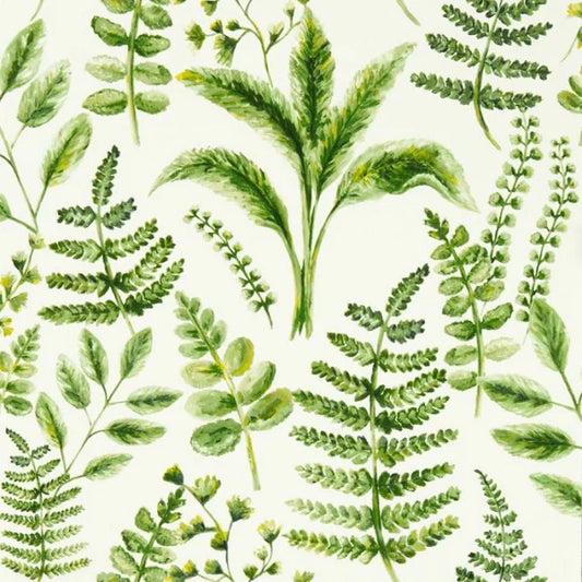 Clarke & Clarke Bracken Wallpaper- Forest Sample