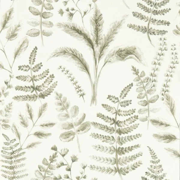 Clarke & Clarke Bracken Wallpaper- Natural Sample