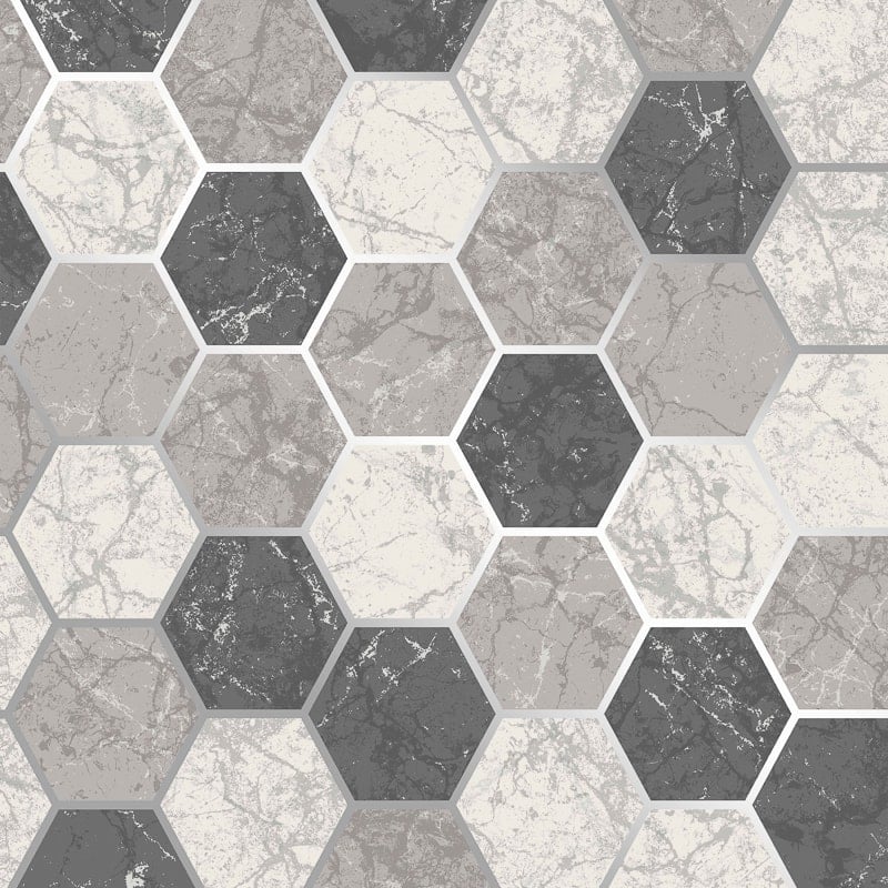 Aura 3D Effect Geometric Wallpaper
