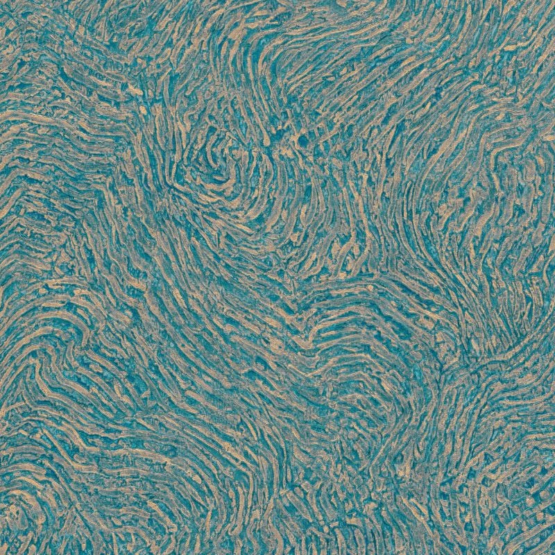 Fabric Geometric Printed Wallpaper