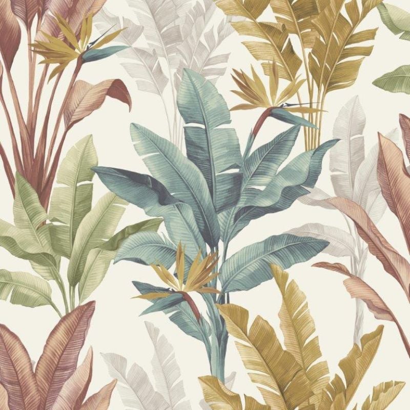 Mae Floral Sketch Wallpaper 