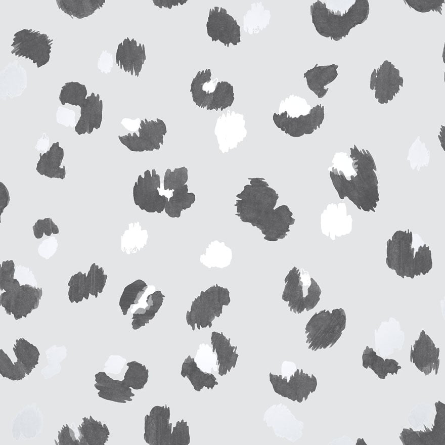 Glamorous Glitter Leopard Texture Wallpaper