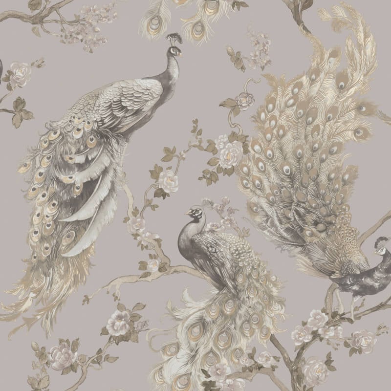 Mae Floral Sketch Wallpaper 