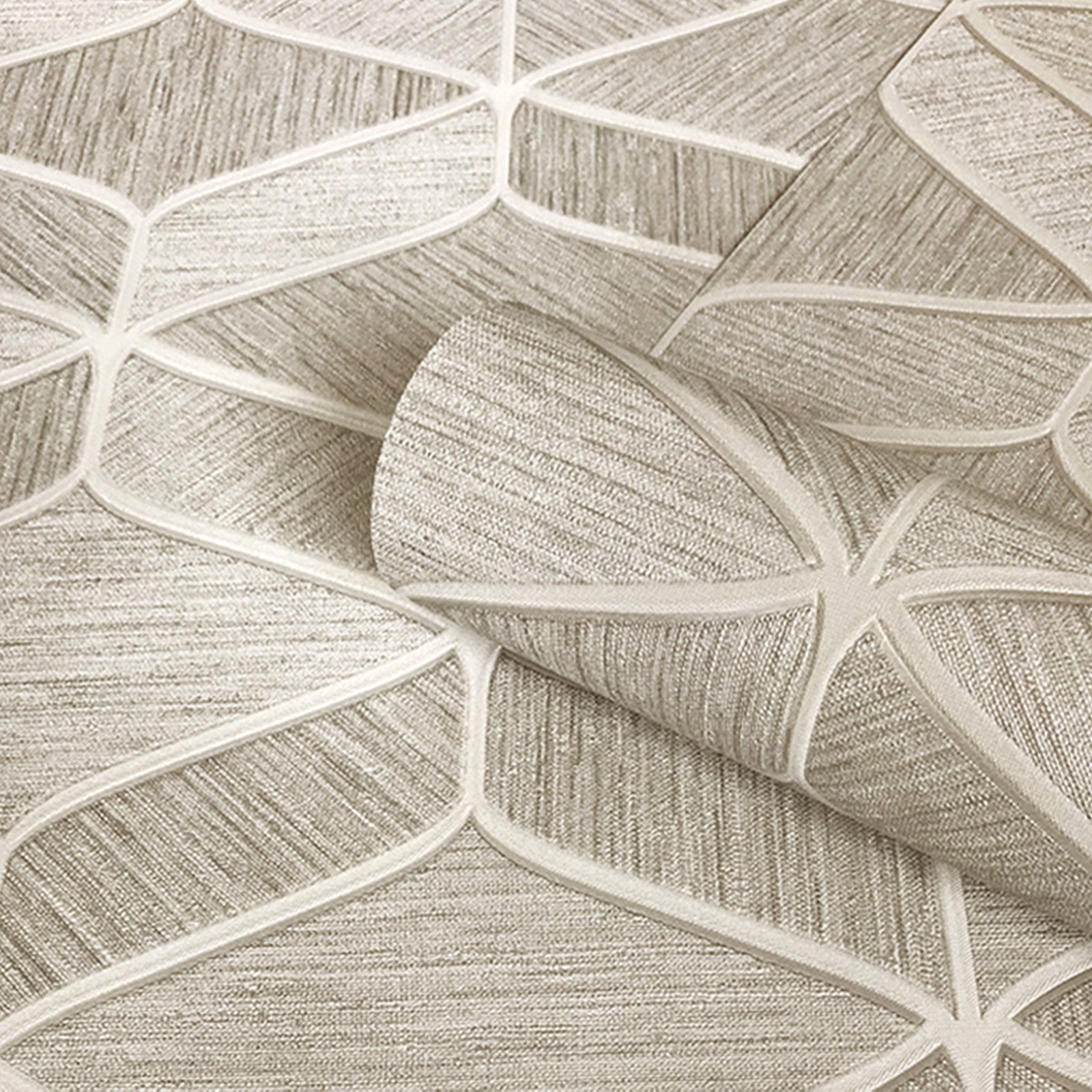 Wood Panelling Effect Wallpaper 
