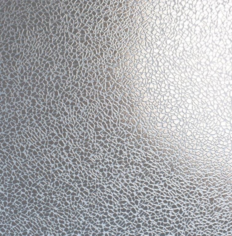 Platina Ogee Metallic Wallpaper