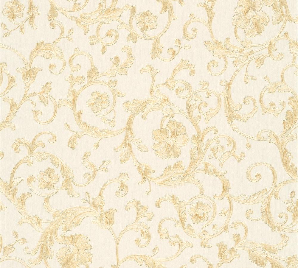 Luna Linen Textured Glitter Wallpaper