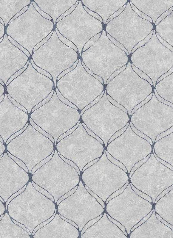 Glittery Geometric Diamond Wallpaper