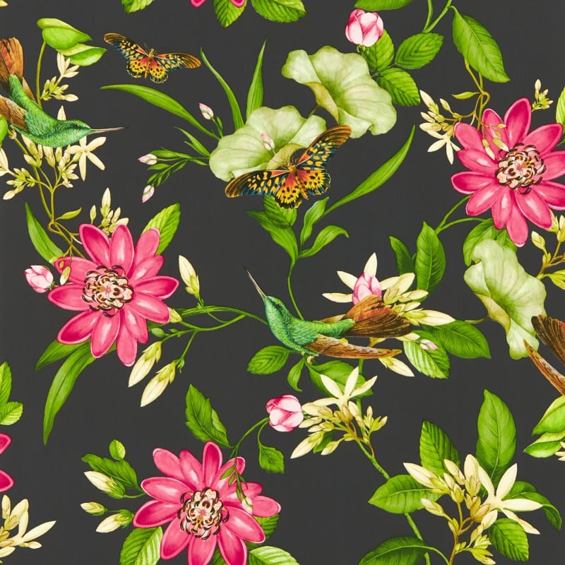 Madagascar Botanical Leaf Wallpaper