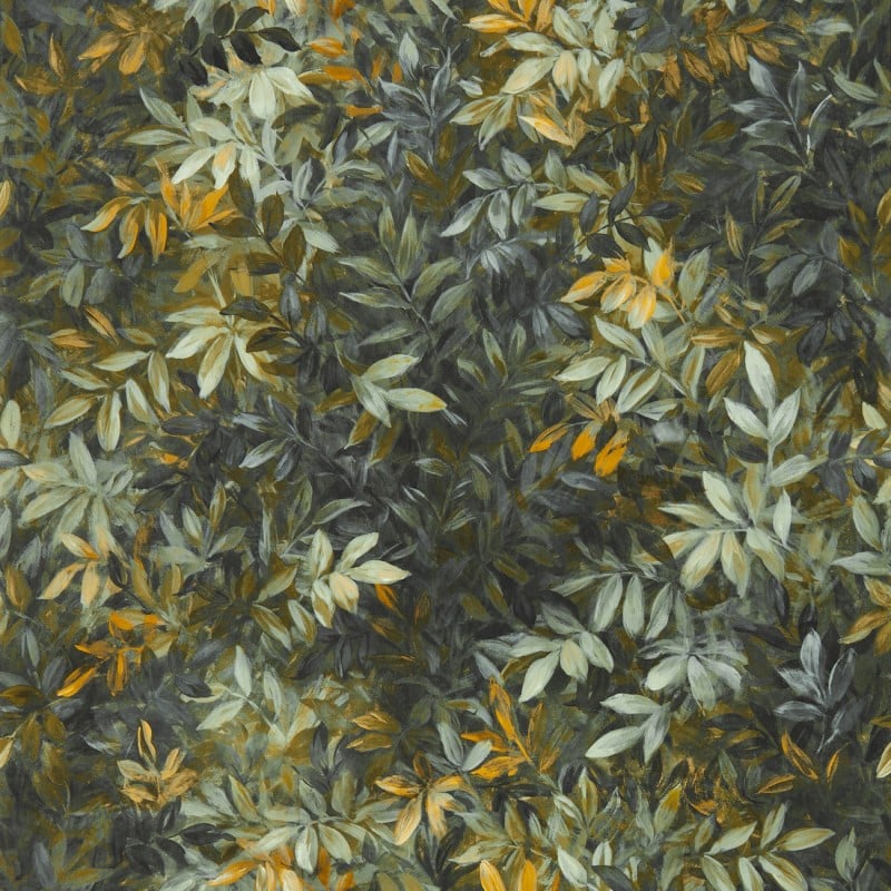 Retreat Large Leaf Floral Wallpaper
