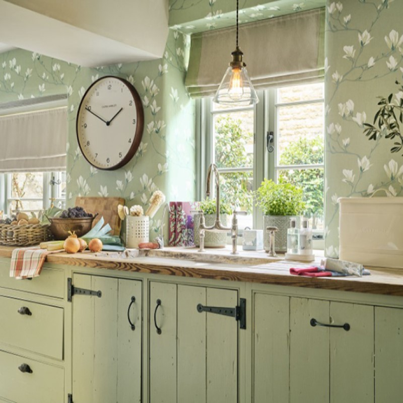 Our top picks to transform your Bedroom, Living Room and Kitchen with our new Laura Ashley wallpaper range!