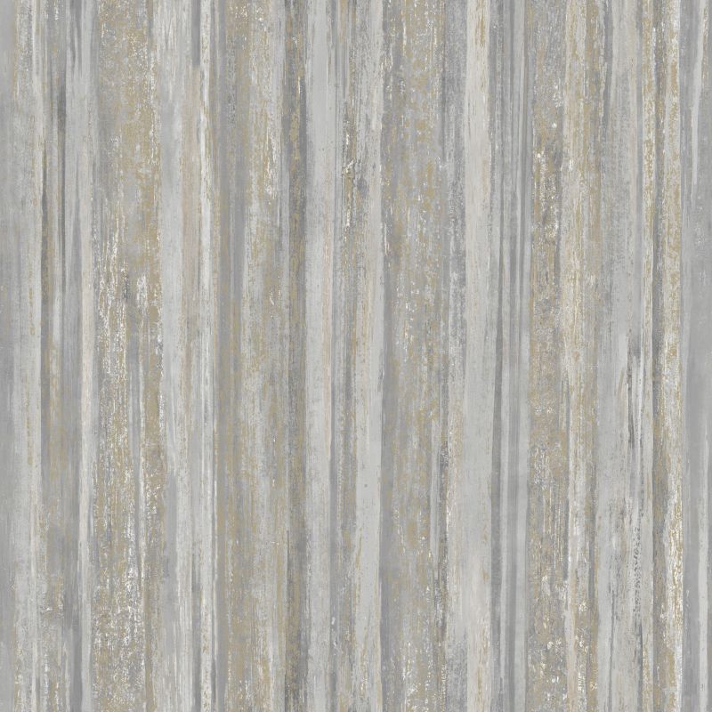 Lindora Vertical Stripe Earthy Wallpaper Grey