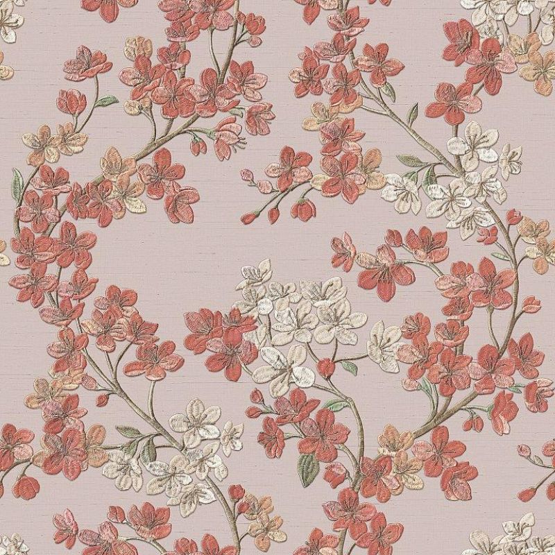 Grace Cherry Blossom Tree Wallpaper Blush Pink