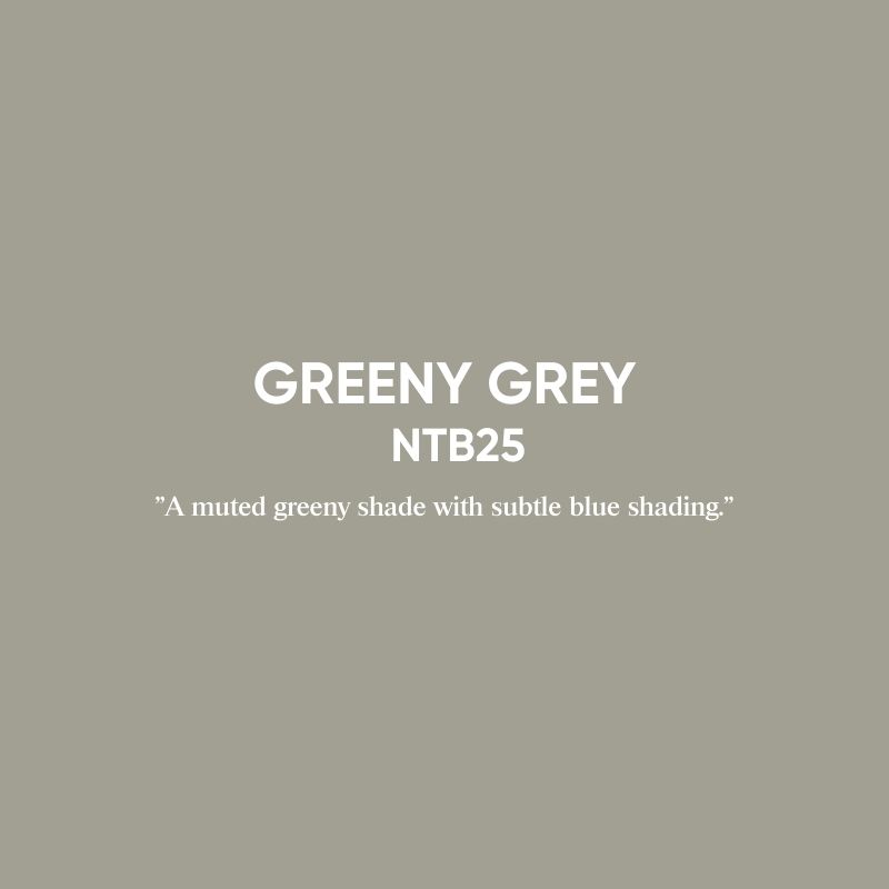 Johnstone's Trade Acrylic Durable Eggshell - Designer Colour Match Paint - Greeny Grey 5L (NTB25)