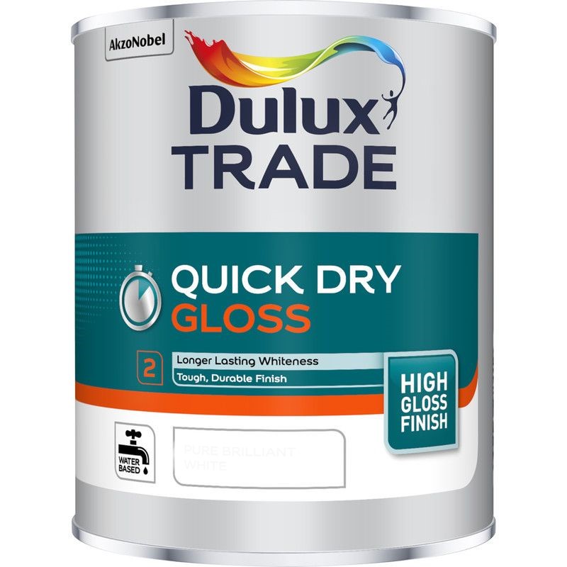 Dulux Trade Quick Dry Gloss Paint - Colour Match