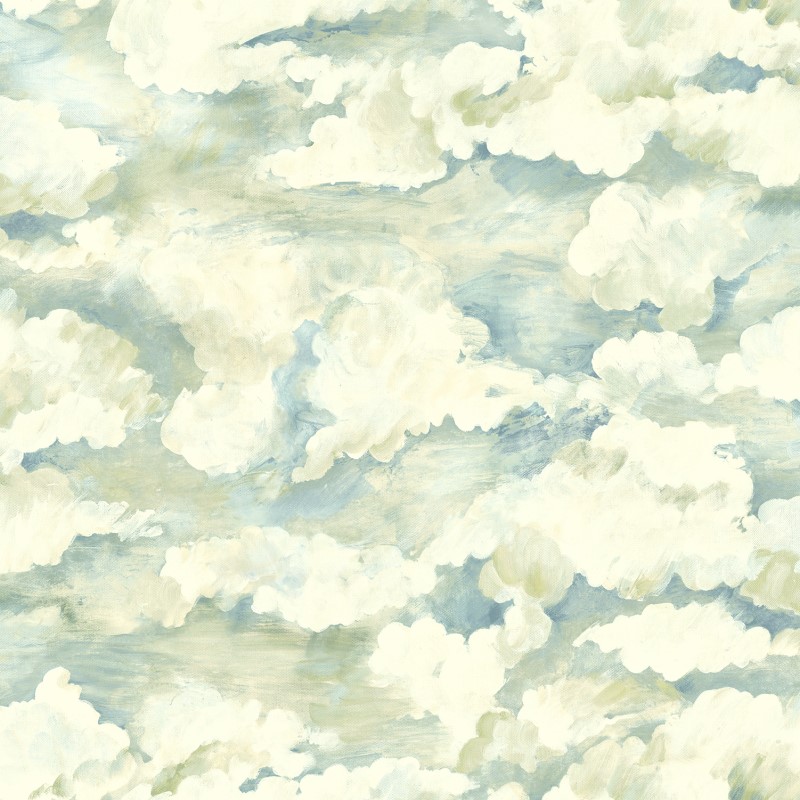 Sora Cloud Wallpaper -  Soft Aqua