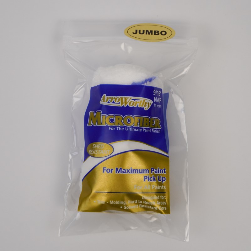 Arroworthy 4" Jumbo Microfiber Roller Sleeves - 9/16" Nap