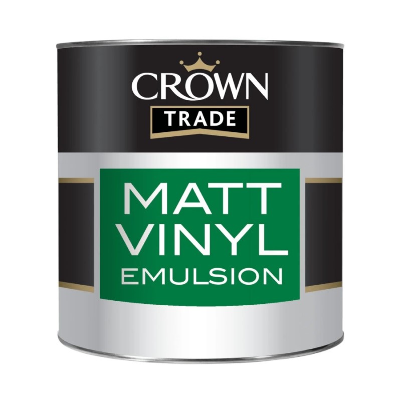 Crown Trade Vinyl Matt Emulsion - Colour Match - Tester Pot (250ml)