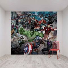 Marvel Avengers Assemble Mural Wallpaper