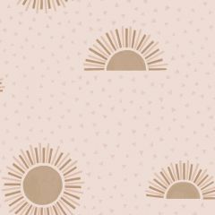 Sunshine Sunbeam Wallpaper - Pink