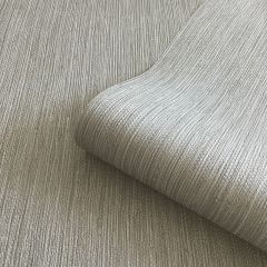 Grasscloth Textured Wallpaper Silver