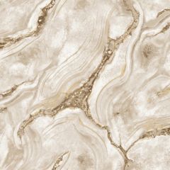 Palmetto Agate Marble Wallpaper Taupe