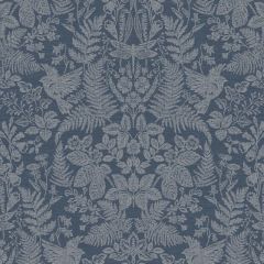 Loxley Woodland Wallpaper Navy