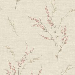 Carmella Tree Wallpaper - Pink