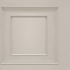 Oliana Wood Panel Effect Wallpaper Dark Cream/Grey