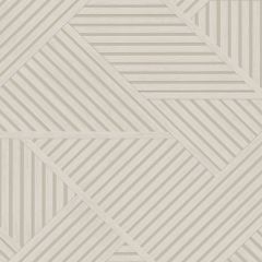 Elba Geometric Panelled Wallpaper Cream