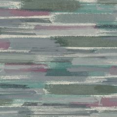 Sasso Brushmark Wallpaper - Blue & Pink